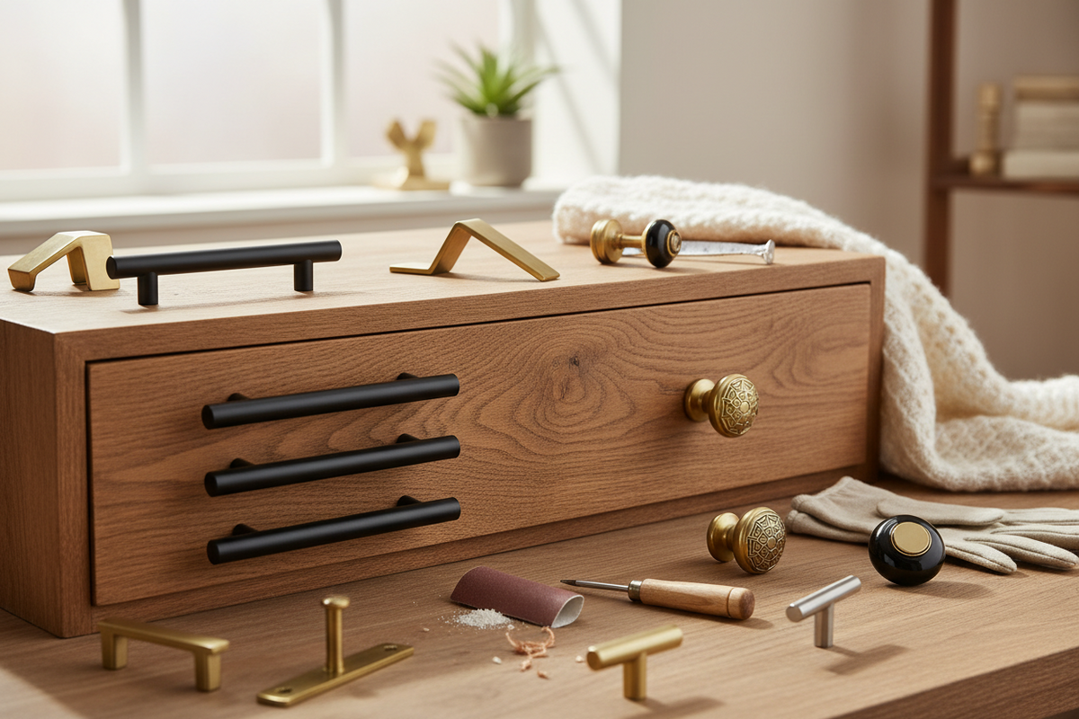 Simple DIY Upgrades: How to Refresh Your Wood Furniture with New Hardware