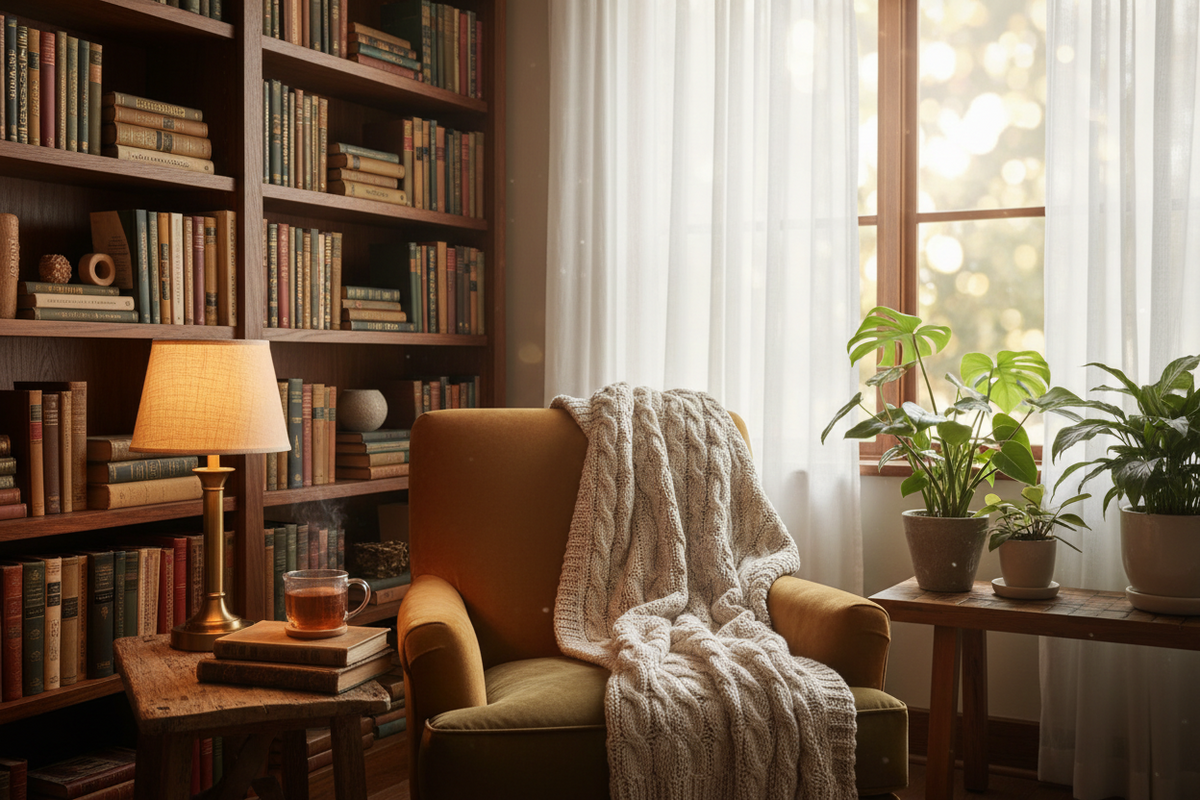 The Art of the Unwind: How to Design the Ultimate Cozy Reading Nook