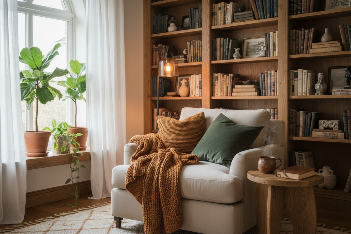The Art of the Unwind: How to Design the Ultimate Cozy Reading Nook