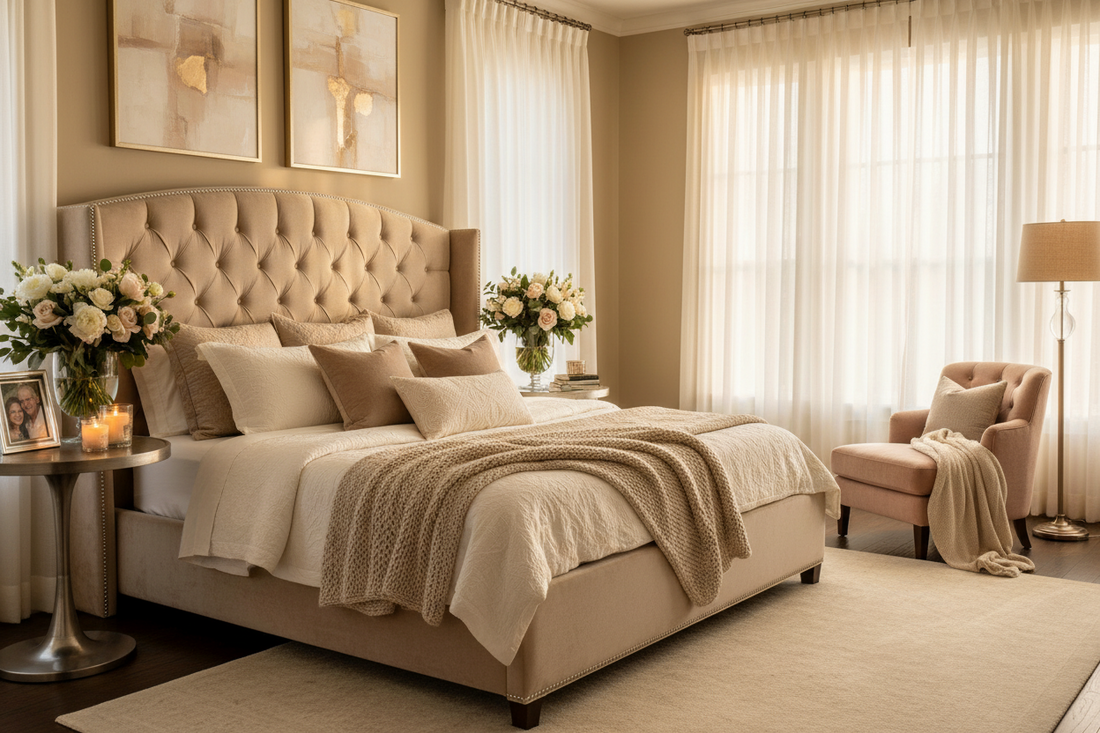 The Bedroom They Redesigned After 25 Years of Marriage