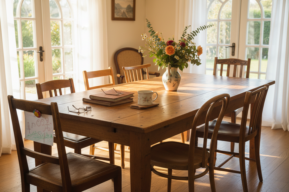 The Dining Table That Witnessed Ten Years of Family Memories