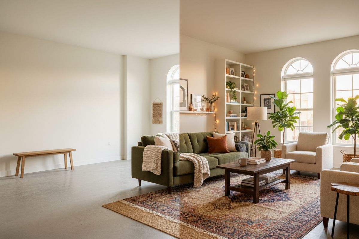 The Empty Living Room That Became the Heart of the Home