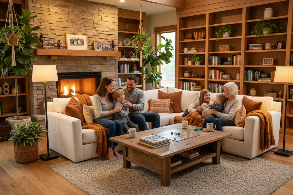 The Family Room That Brought Everyone Back Together