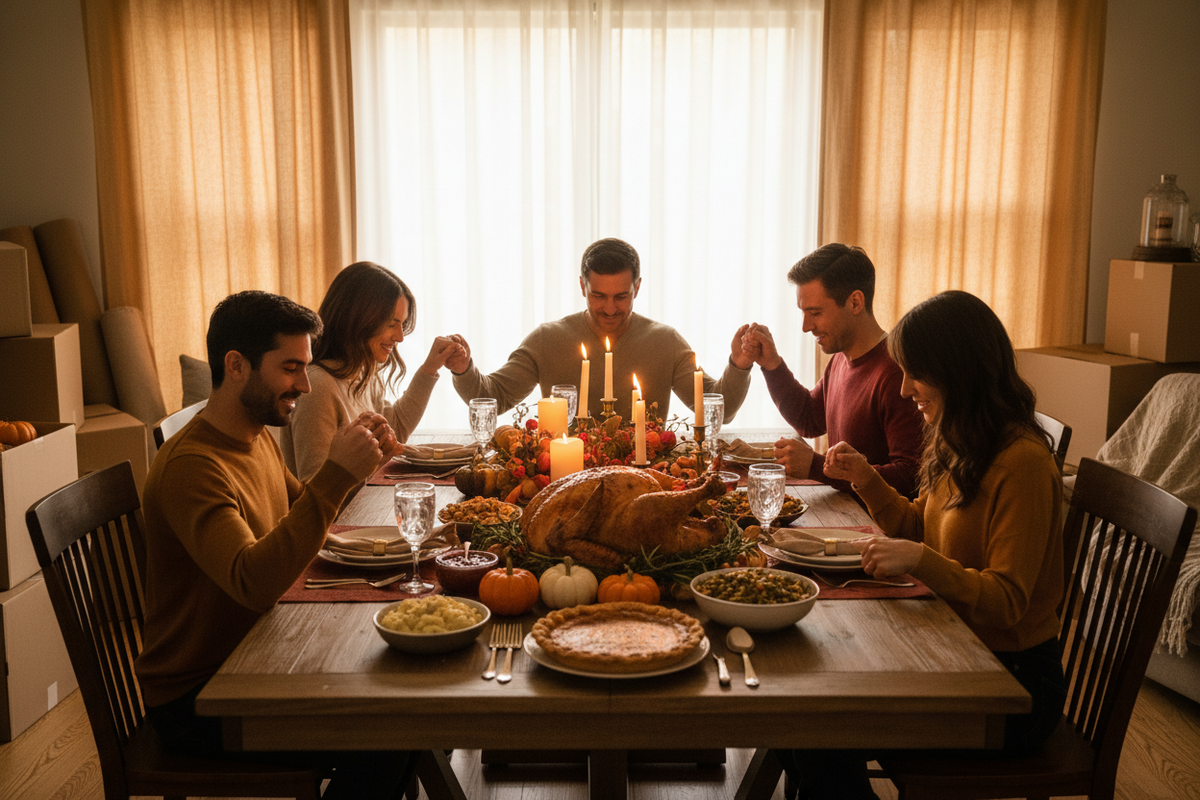 The First Thanksgiving in a Home That Finally Felt Like Theirs