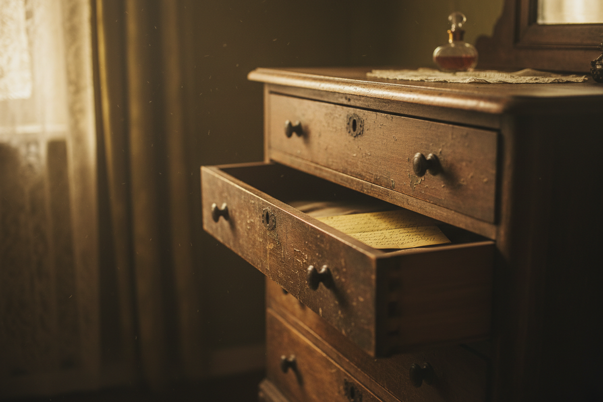 The Letter Dad Left Inside the Old Dresser