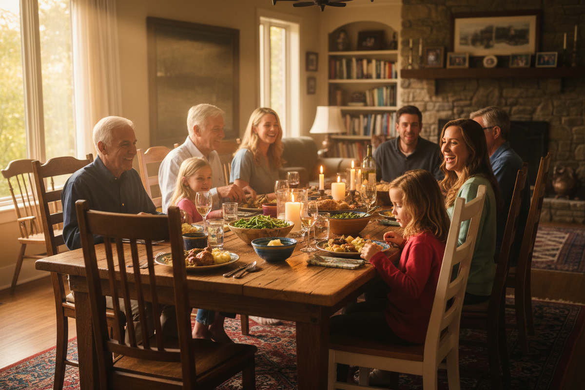 The Old Oak Table That Taught a Family the Value of Togetherness