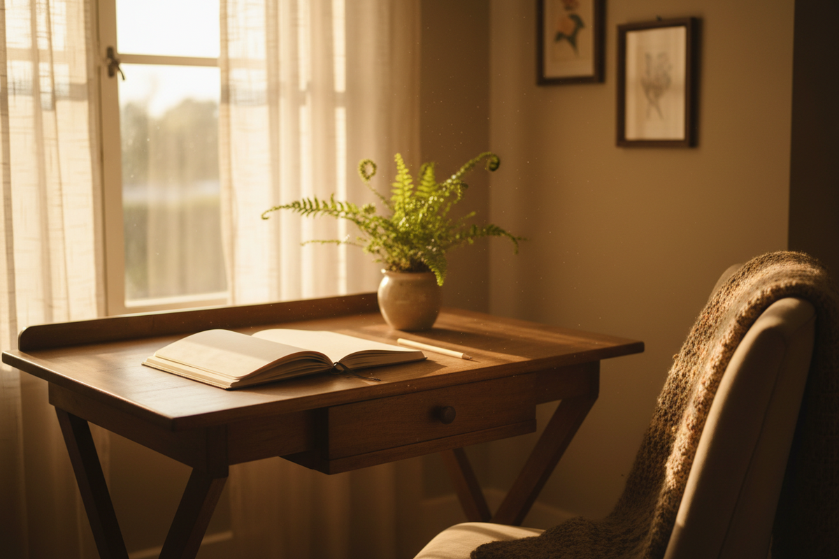 The Small Desk That Gave a Dream Somewhere to Grow