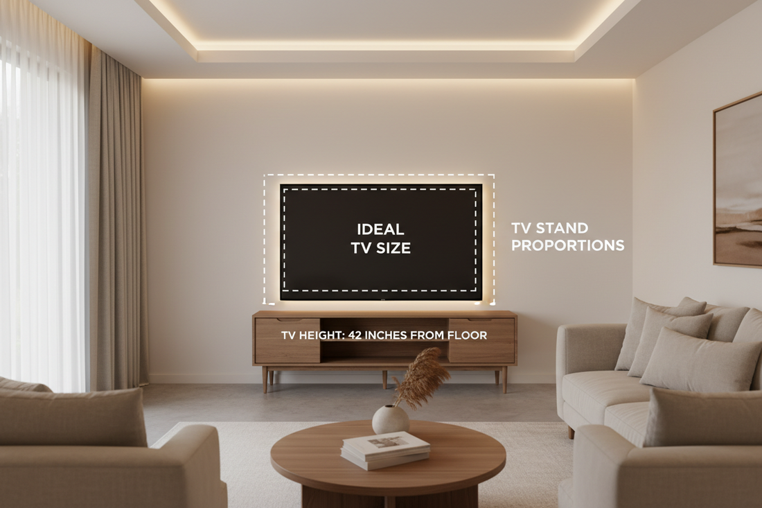The Ultimate TV Stand Sizing Guide: Finding the Perfect Fit for Your Screen