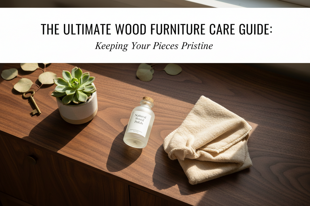 The Ultimate Wood Furniture Care Guide: Keeping Your Pieces Pristine
