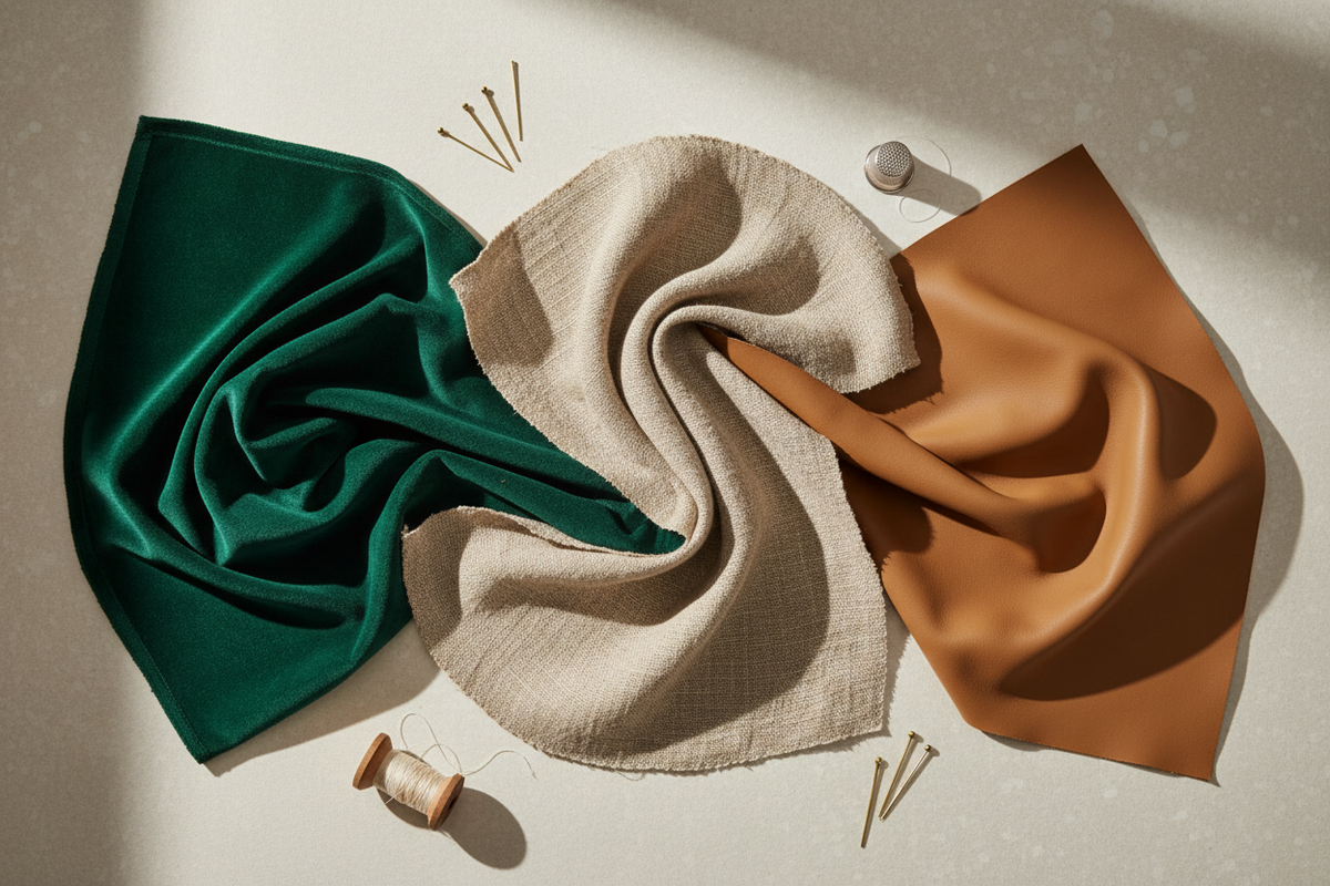 Velvet, Linen, or Leather? How to Choose the Perfect Upholstery for Your Lifestyle
