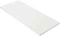 Kaboon White Table Top 23.62" D x 55" W, Solid One-Piece Desktop, Universal Wood Countertop, Reversible Laminate Top, Double Desks, L-Desk DIY, for Home and Commercial