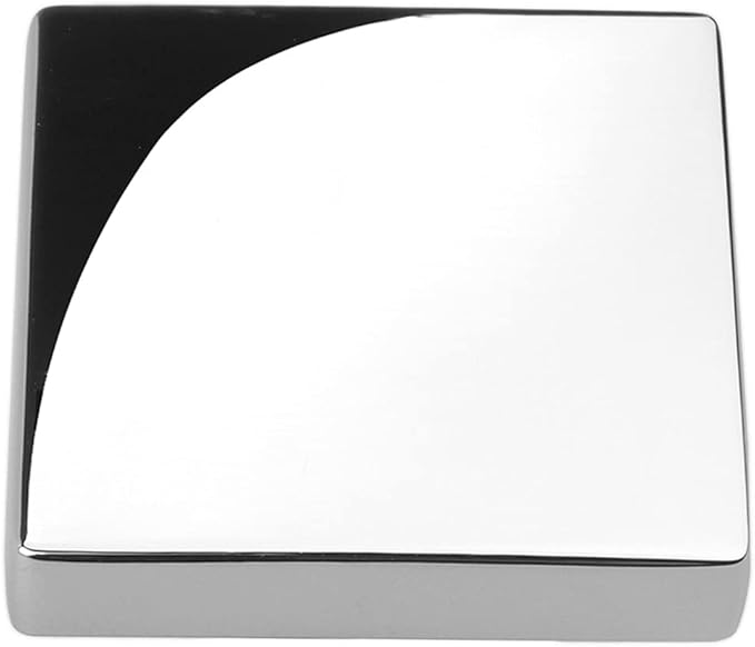 KOOFIZO 30-Pack Solid Square Bar Cabinet Handle - Chrome Furniture Pull, 3 Inch/76mm Screwhole Distance for Kitchen Cupboard Door, Bedroom Dresser Drawer, Bathroom Wardrobe Hardware