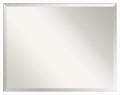 Amanti Art White Bathroom Mirror for Over Sink, 24x30 Svelte White Rectangle Vanity Mirror, Large Modern Contemporary Wood Frame, Hangs Horizonally and Vertically, Bathroom Wall Decor, Beveled Edge