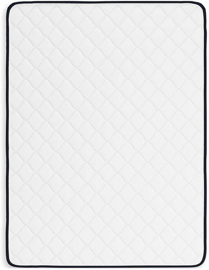 Signature Design by Ashley Full Size Medium Firm 6 Inch Memory Foam Mattress with Breathable Quilted Cover, Fiberglass Free, Mattress in A Box