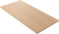 Kaboon Universal Tabletop 40"x18", Solid One-Piece Melamine Table Top, Double L-Desk Floating Desk DIY, Home and Office Countertop, Light Walnut