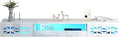 Floating TV Stand, 71" Floating Entertainment Center Wall Mounted,Floating Wall Mounted TV Shelf Modern High Gloss tv Cabinet Media Console with Storage