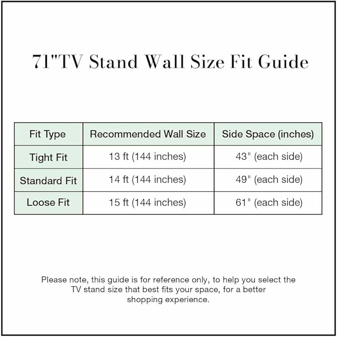 POVISON Sliding Tambour Door TV Stand with LED Lights, Mid Century Modern TV Console, Wood Media Console, Entertainment Center with Storage Cabinet, Fully-Assembled (Black, 70.87")