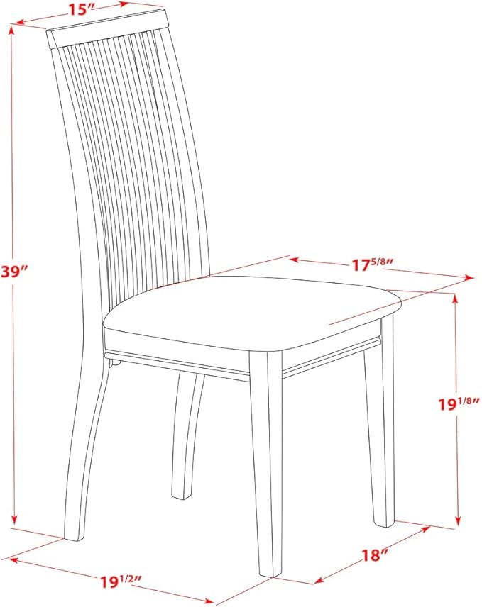 East West Furniture HBIP3-LWH-C 3 Piece Dinette Set for Small Spaces Contains a Round Dining Table with Pedestal and 2 Linen Fabric Upholstered Dining Chairs, 42x42 Inch, Linen White