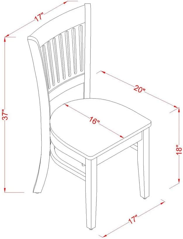 East West Furniture NDVA3-LWH-W 3 Piece Modern Dining Table Set Contains a Rectangle Wooden Table with Dropleaf and 2 Dining Chairs, 30x48 Inch, Linen White