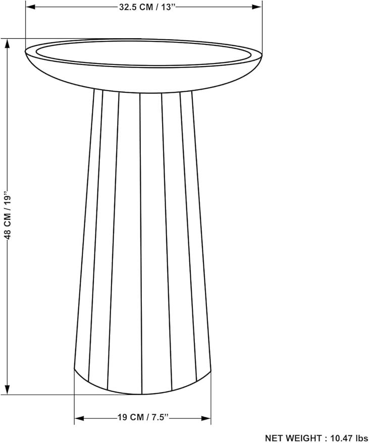 SIMPLIHOME Dayton SOLID ACACIA WOOD 13 inch Wide Round Contemporary Wooden Accent Table in Light Cognac, Fully Assembled for the Living Room and Bedroom