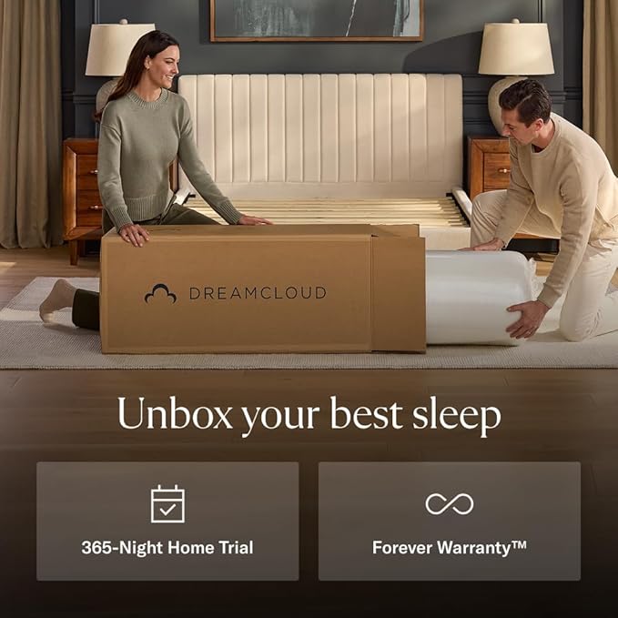 Classic 12" Full Mattress - Luxury Hybrid Gel Memory Foam - 365 Night Trial - Fiberglass Free - Forever Warranty - Mattress in a Box - CertiPUR-US Certified
