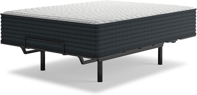 Signature Design by Ashley Hybrid 1300 13 Inch Plush Gel Memory Foam Mattress with Edge Support for Pressure Relief, King, Fiberglass Free, Mattress in A Box