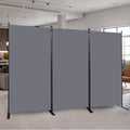 Room Divider 6FT Portable Room Dividers and Folding Privacy Screens, 102'' W Fabric Divider for Room Separation, 3 Panel Partition Room Dividers Freestanding Wall Divider Screen for Dorm Studio Office