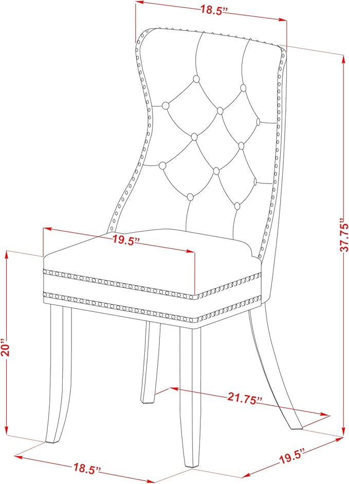 East West Furniture LGDA5-LWH-13 5 Piece Kitchen Set Includes a Rectangle Dining Table with Butterfly Leaf and 4 Polyester Fabric Upholstered Chairs, linen white