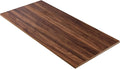 Kaboon Universal Tabletop 45"x20", Solid One-Piece Melamine Table Top, L-Desk Floating Desk DIY, Home and Office, Walnut