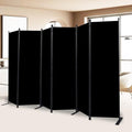 Room Divider and Folding Privacy Screens， 6 Panel Wide Room Divider Wall Screen for Room Separtition, Partition Room Dividers Fabric Panel Wall Dividers Freestanding for Office, Bedroom, Studio Dorm