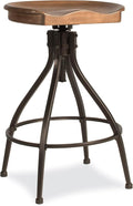 Bar Stool - Silverton Bar Stool with Open Lattice - Hillsdale Furniture - 4734-830, Brown