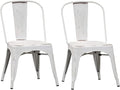 Liberty Furniture Industries Bow Back Side Chair - Antique White-Set of 2