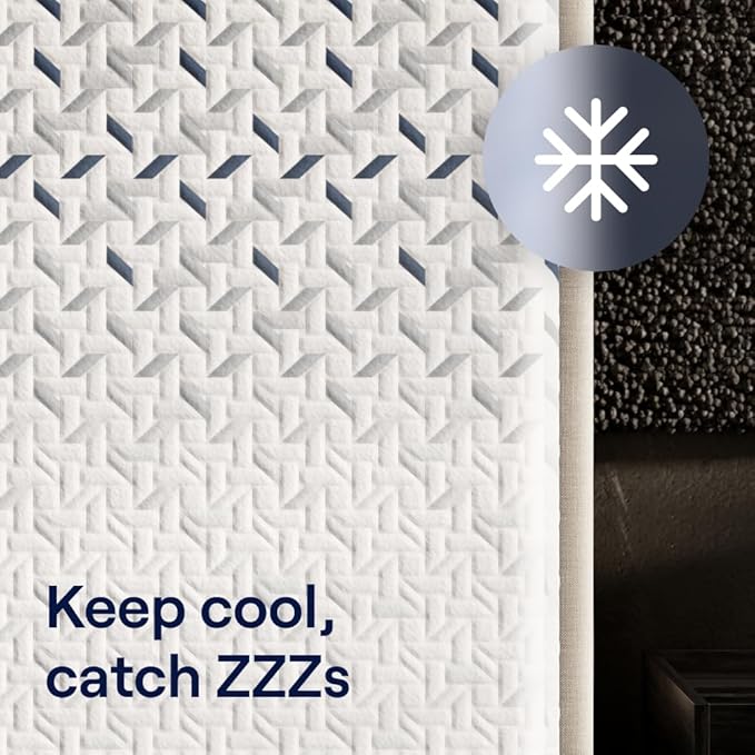 Nectar Ultra 15“ Queen Mattress - Medium Firm - Cooling Fibers & Temperature Regulating Material - 4” Pressure Relief Layer - Zoned Ergonomic Support Layer - 365-Night Mattress Trial