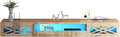 Floating TV Stand, 71" Floating Entertainment Center Wall Mounted,Floating Wall Mounted TV Shelf Modern High Gloss tv Cabinet Media Console with Storage