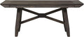 LIBERTY FURNITURE INDUSTRIES, INC. Double Bridge Trestle Table Set
