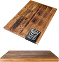 Reclaimed Wood Table Top - Rustic Recycled Wooden Piece Perfect for Signs, Counters, Kitchens, Dining and Coffee Table Tops (Straight Plank Table Top, 24" x 30")