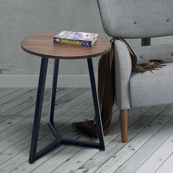 Metal Round Table Legs 28 Inch Coffee Table Legs,Table Base Black Iron Dining Furniture Legs