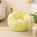 Pumpkin Bean Bag Sofa Chair, Bean Bag Chair with Filler for Teens, Kids, Toddler, Comfy and Lazy Sofa for Dorm, Apartment, Living Room and Bedroom, Grass Green