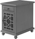 Martin Svensson Home Elegant, Grey Chairside End Table (810078)