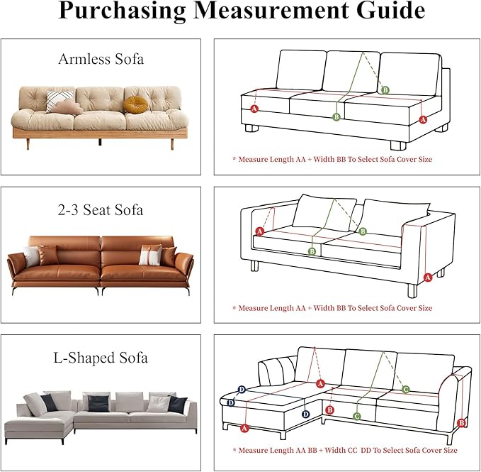 STACYPIK Waterproof Yellow Couch Cover,Non-Slip Sofa Cover for Loveseat, Water Resistant Furniture Protector, Sofa Cover for 3 Cushion Couch,L Shaped for Sectional, Anti-Scratch Sofa Covers-71X150IN