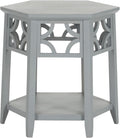 Safavieh American Homes Collection Connor Pearl Blue Grey Hexagon End Table