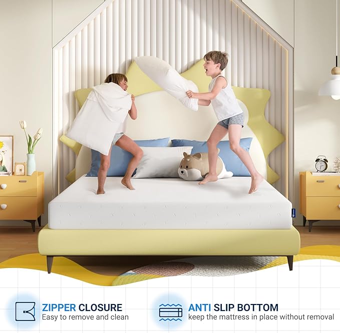 Avenco Full Size Mattress, 8 Inch Memory Foam Full Mattress in a Box for Comfort Sleep & Pressure Relief, CertiPUR-US Certified for Medium Firm Mattresses