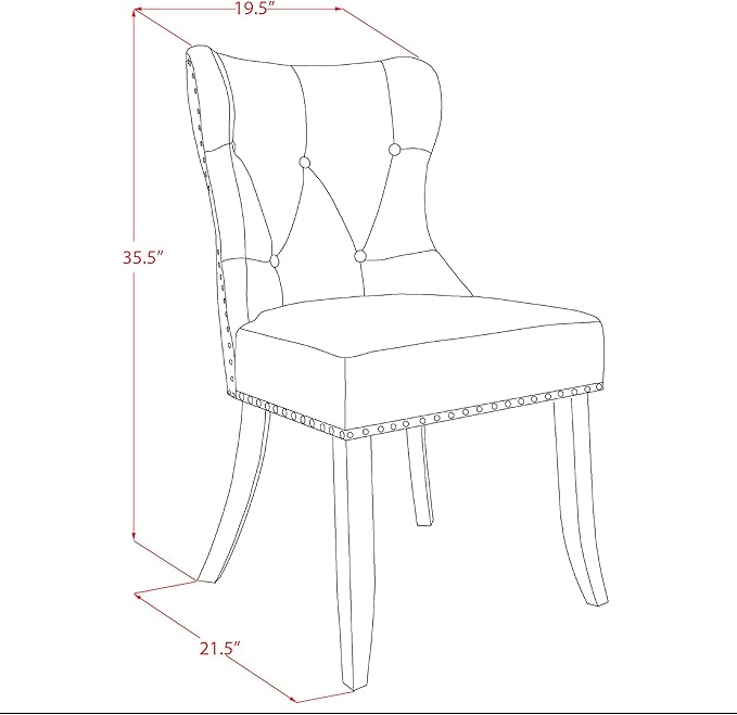 East West Furniture DLSI5-MAH-35 5 Piece Kitchen Table & Chairs Set Includes a Round Dining Room Table with Dropleaf and 4 Doeskin Linen Fabric Parson Dining Chairs, 42x42 Inch, Mahogany