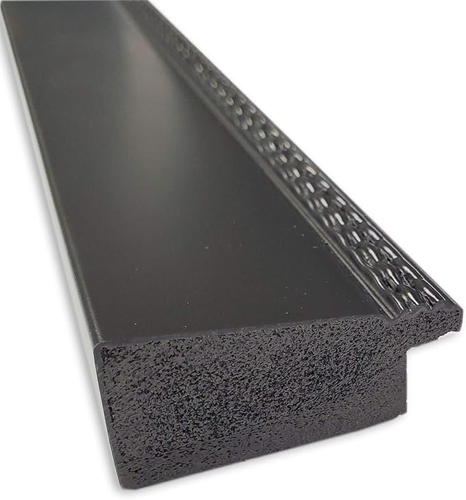Amanti Art Black Bathroom Mirror for Over Sink, 25x31 Avon Black Rectangle Vanity Mirror, Large Casual Frame, Hangs Horizonally and Vertically, Bathroom Wall Decor, Beveled Edge
