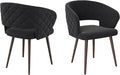 Ottomanson Dining Chair, Set of 2, Palermos Black