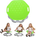 Special Supplies Spinning Chair for Kids- Versatile Kids Sit and Spin Sensory Chair for Training Body Coordination - Sensory Swivel Chair for Playroom, Bedroom, or Nursery (Green)