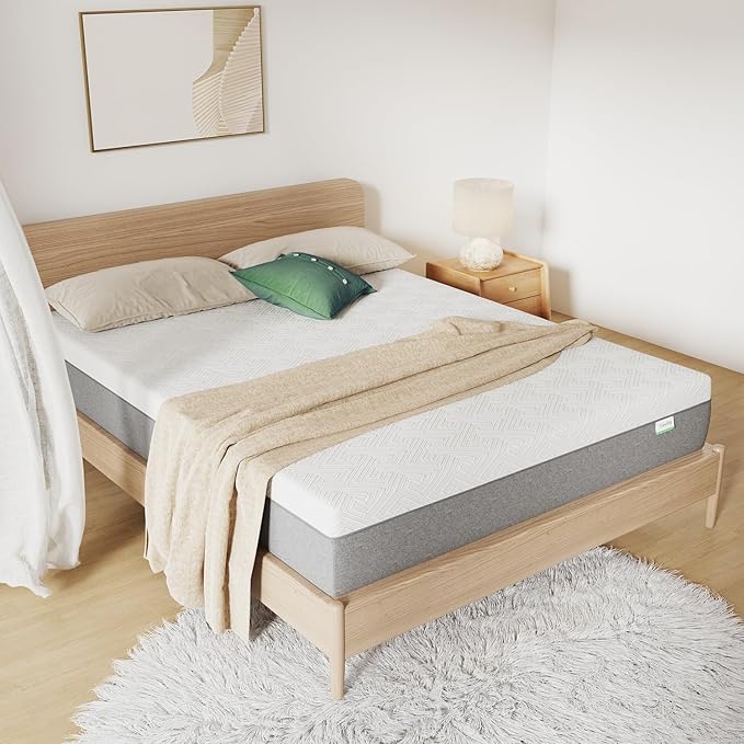 Novilla Full Mattress, 6-Inch Gel Memory Foam Mattress for Cool Night Sleep & Pressure Relief, Medium Firm Full Size in a Box, Bliss
