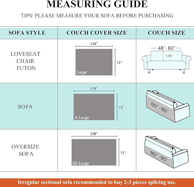 STACYPIK Sofa Covers Decorative, Boho Couch Cover for Sectional, Chocolate Sofa Protector for 3 Cushion Couch, Multi-Use Sofa Cover for Dogs with Tassles, Washable Sofa Slipcover for Loveseat-71X134IN
