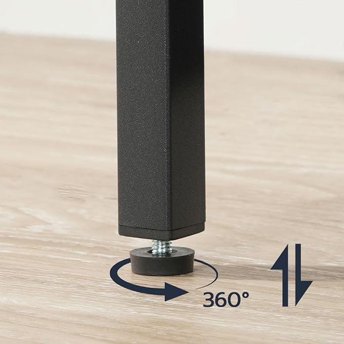 HOOBRO End Table with Charging Station, Nightstand with 2 Drawer & USB Ports & Power Outlets, Bedside Table for Small Spaces, Stable and Sturdy, for Living Room, Bedroom, Greige and Black BG43UBZ01
