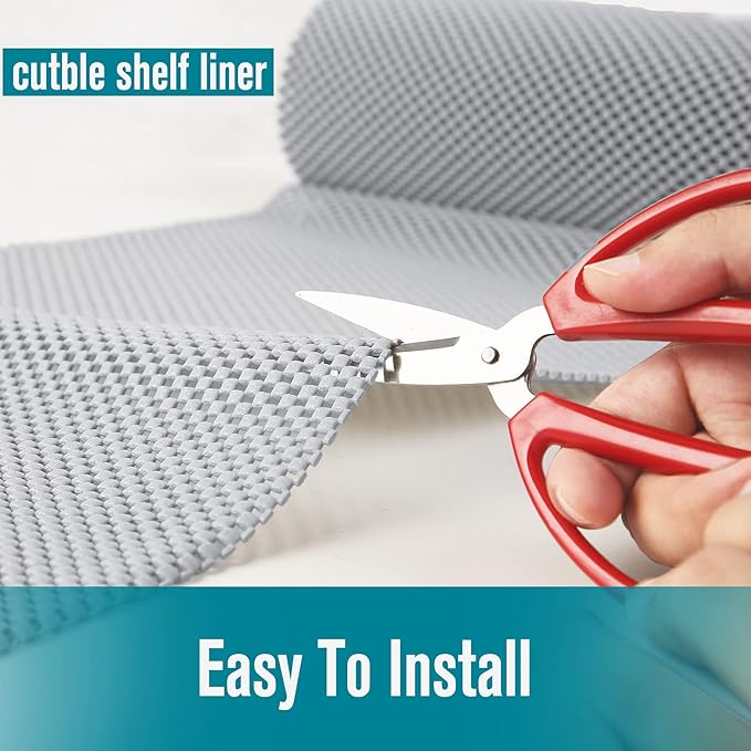 Shelf Drawer Liner Non-Adhesive Non Slip Durable for Drawers, Shelves, Cabinets, Storage, Kitchen